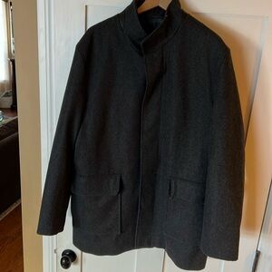 Cole Haan Men’s Wool Jacket with zip in liner for extra warmth